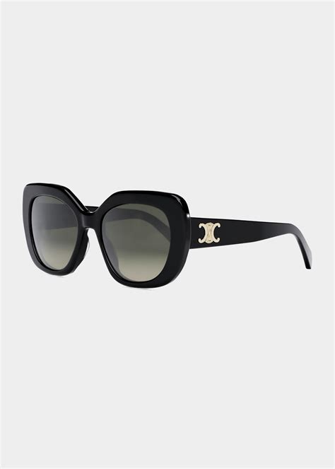 celine acetate butterfly sunglasses.